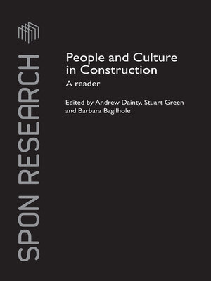 cover image of People and Culture in Construction